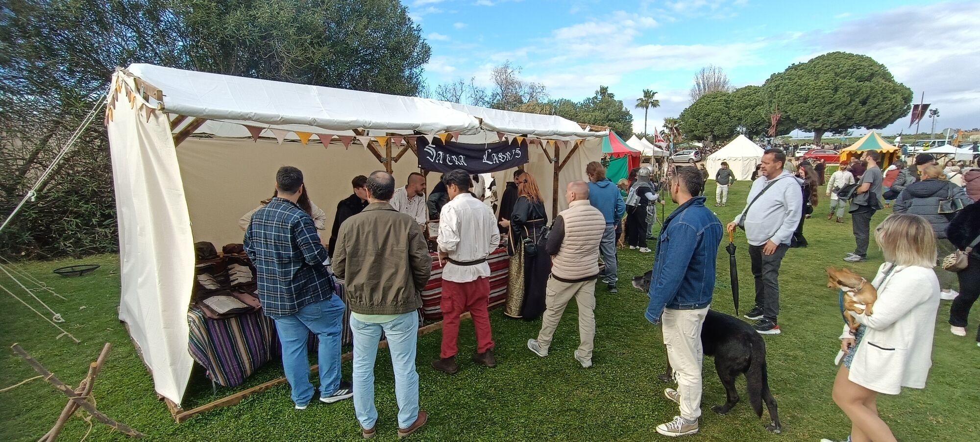 Campamento medieval